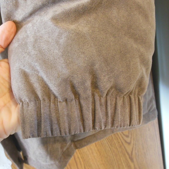 Mens Medium Bromley Sport Coat Suede Down  Feather - Picture 3 of 8